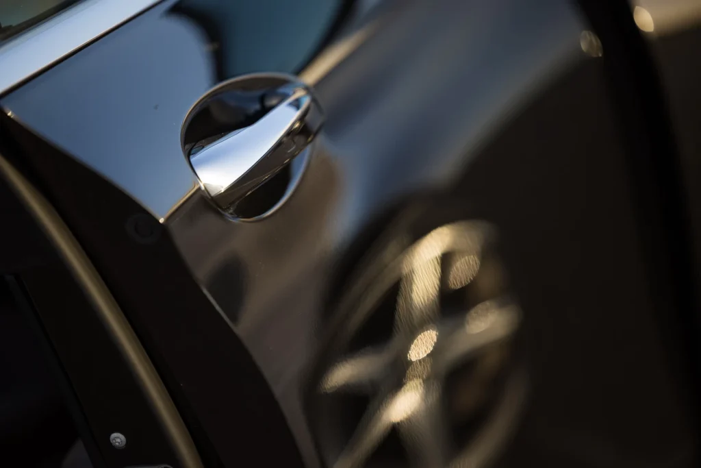 Foto detalle del pomo del Mercedes Gama Alta Procas